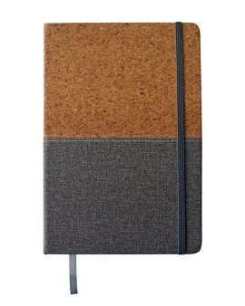 LIBRETA A5 CORCHO CON BIOCUERO TEXTURIZADO