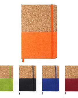 LIBRETA CON TAPA DE CORCHO A5