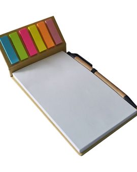 MEMO PAD CON NOTAS ADHESIVAS Y LAPICERO