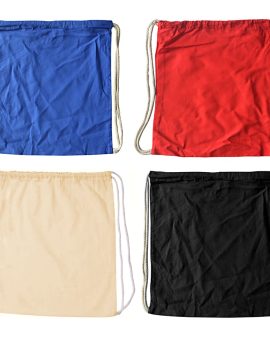 BOLSA MOCHILA DE ALGODÓN TOCUYO